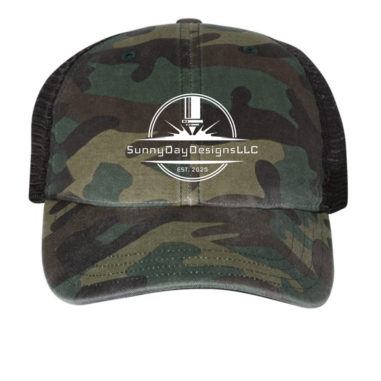 Green Camo/ Black - FRONT